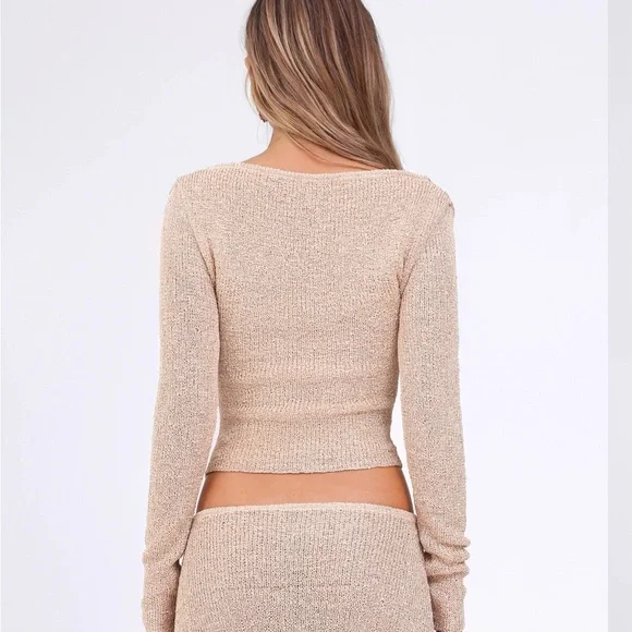 Tiger Mist Top Sweater Connell Top Gold size Small - Picture 3 of 16